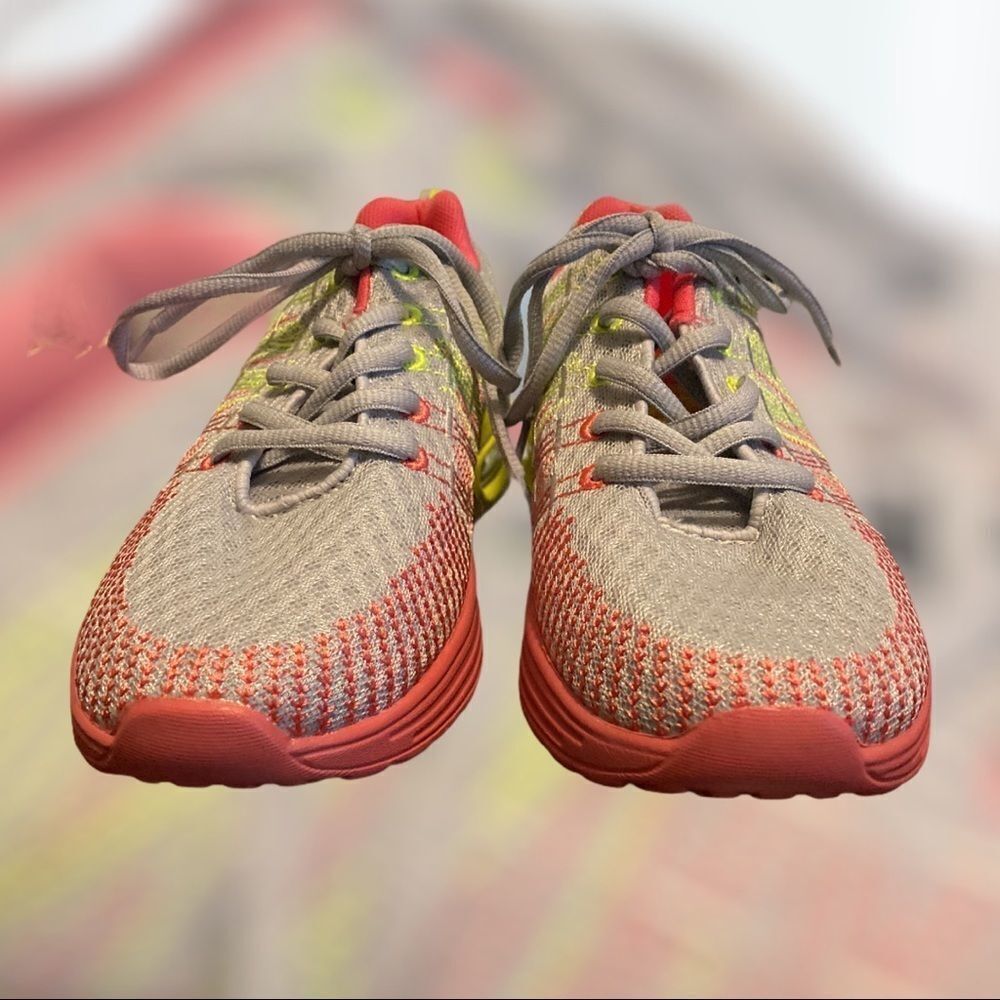Omega Walk Hot Pink Yellow Sneakers 7 — image 3 of 6